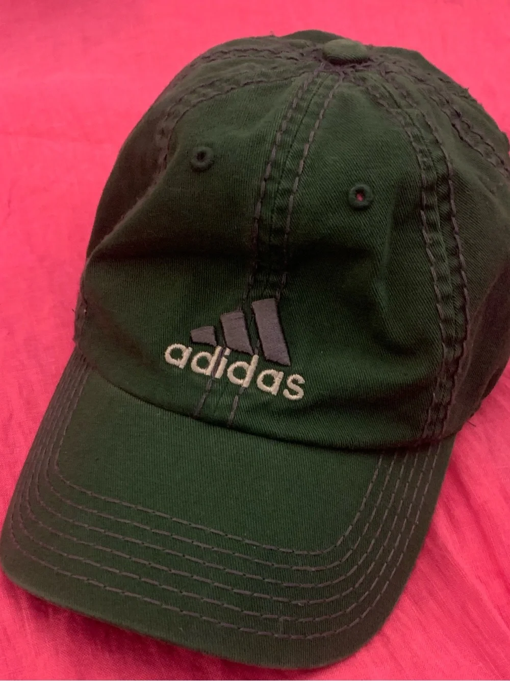 ADIDAS All Cotton Green w Grey Hat